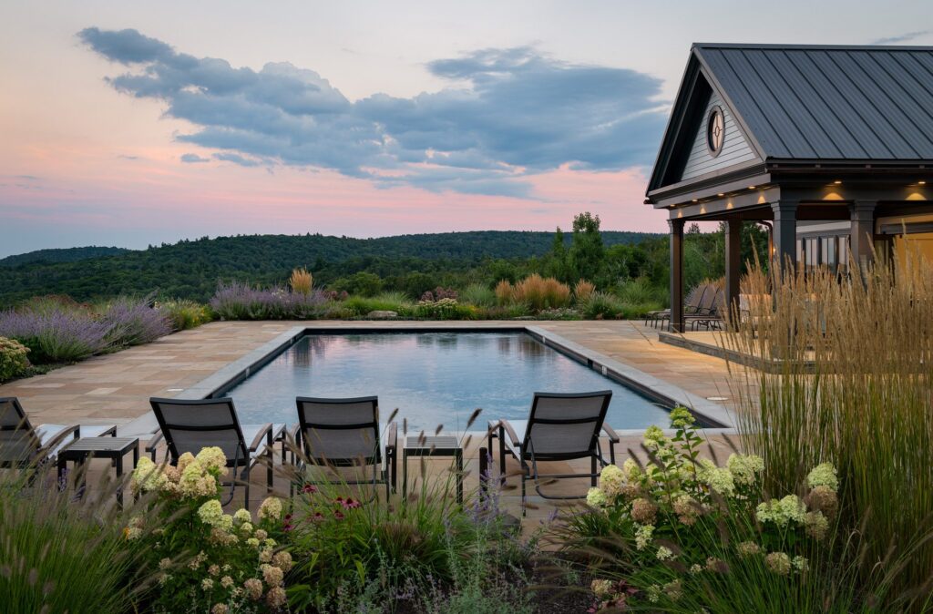 Portfolio Twilight Pool & Pavilion
