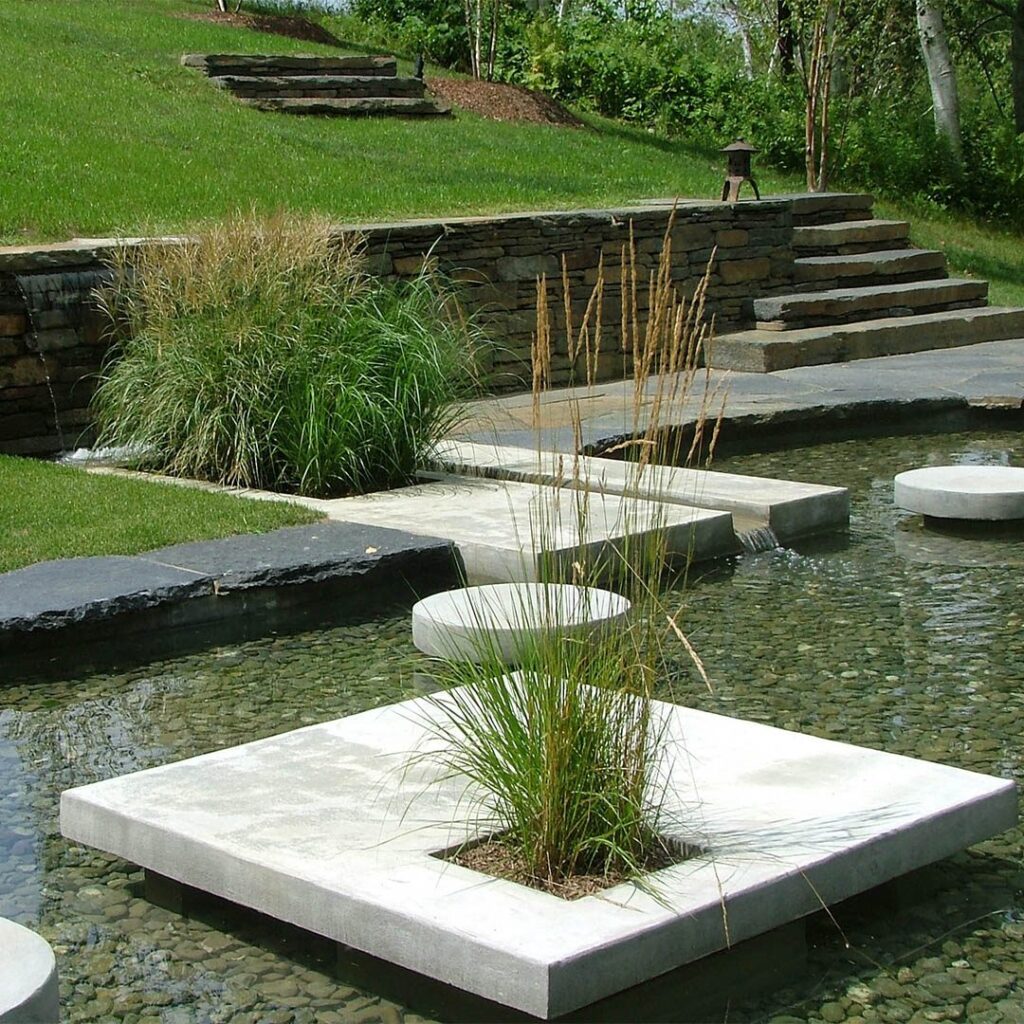 Portfolio Modern Water Garden